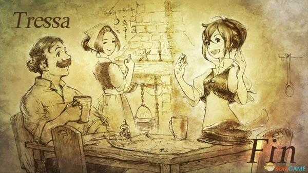 《八方旅人》各角色结局图欣赏