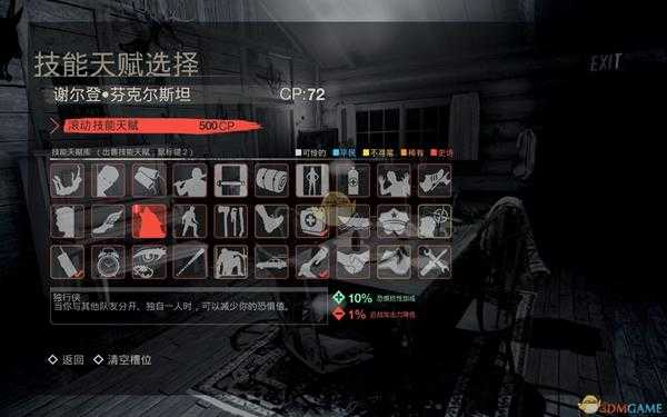 《13号星期五》人类技能介绍与详解