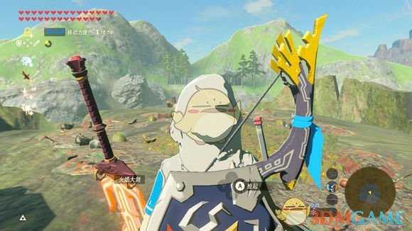 《塞尔达传说：旷野之息》初期火大剑获取地点