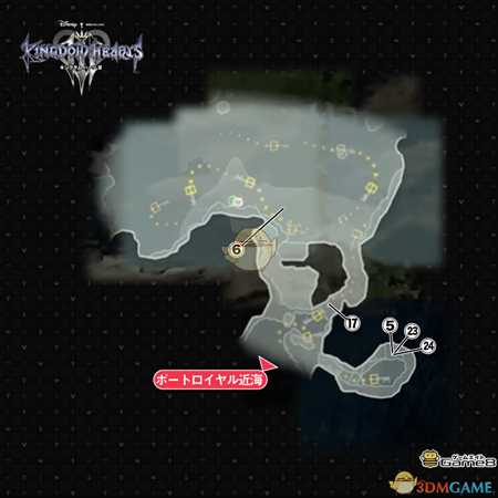 《王国之心3》加勒比海盗世界全宝箱位置攻略