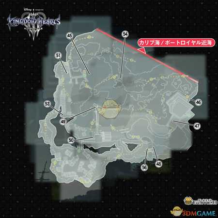 《王国之心3》加勒比海盗世界全宝箱位置攻略