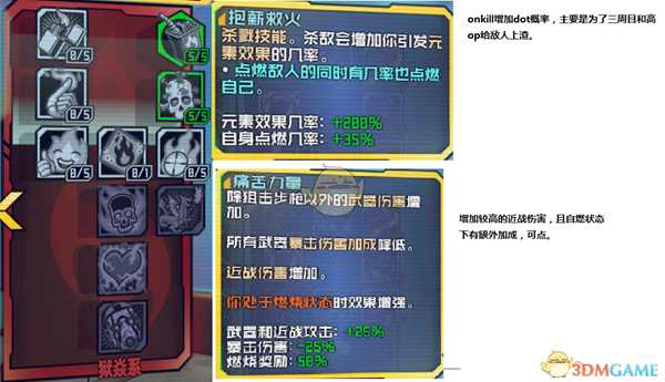 《无主之地2》近战疯子加点详解