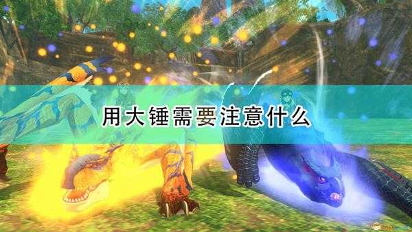 《怪物猎人物语2:毁灭之翼》大锤使用注意事项分享