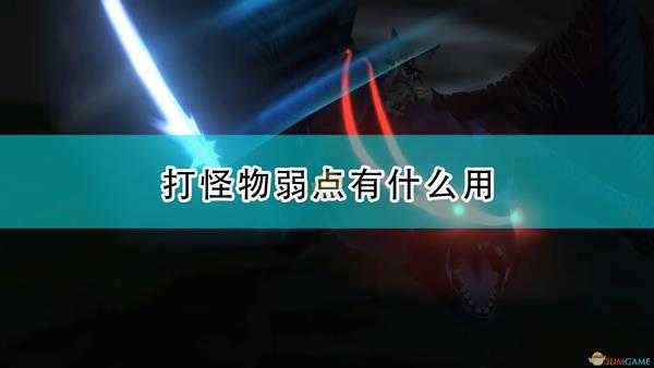《怪物猎人物语2:毁灭之翼》攻击弱点作用介绍