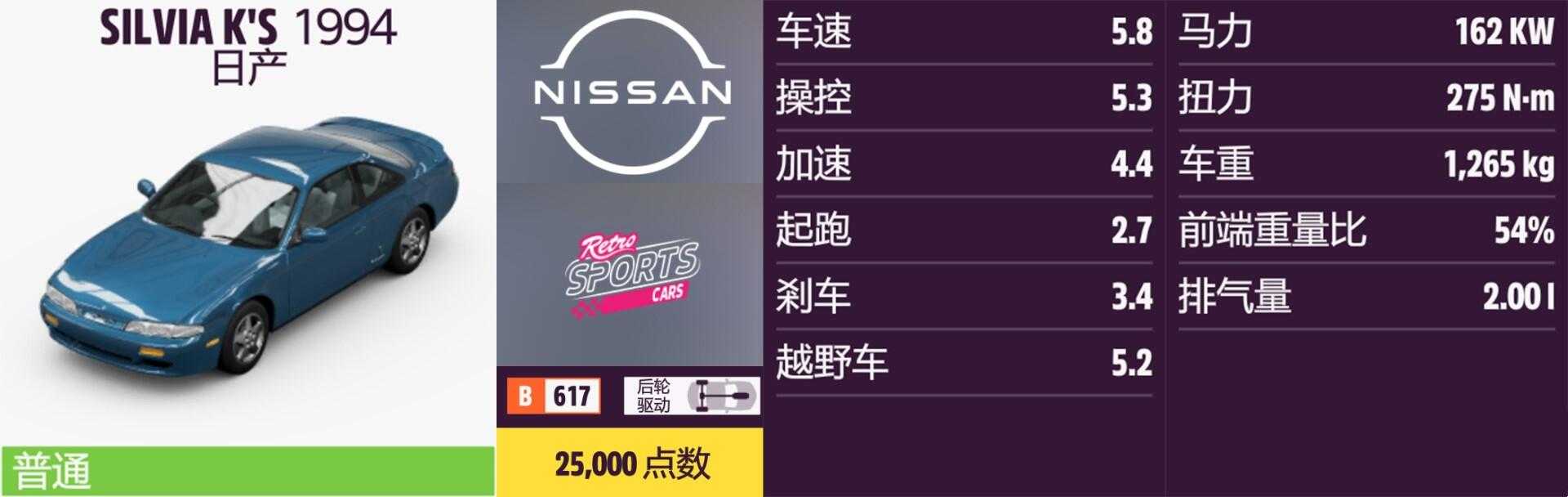 《极限竞速:地平线5》日产全车辆获取方法介绍