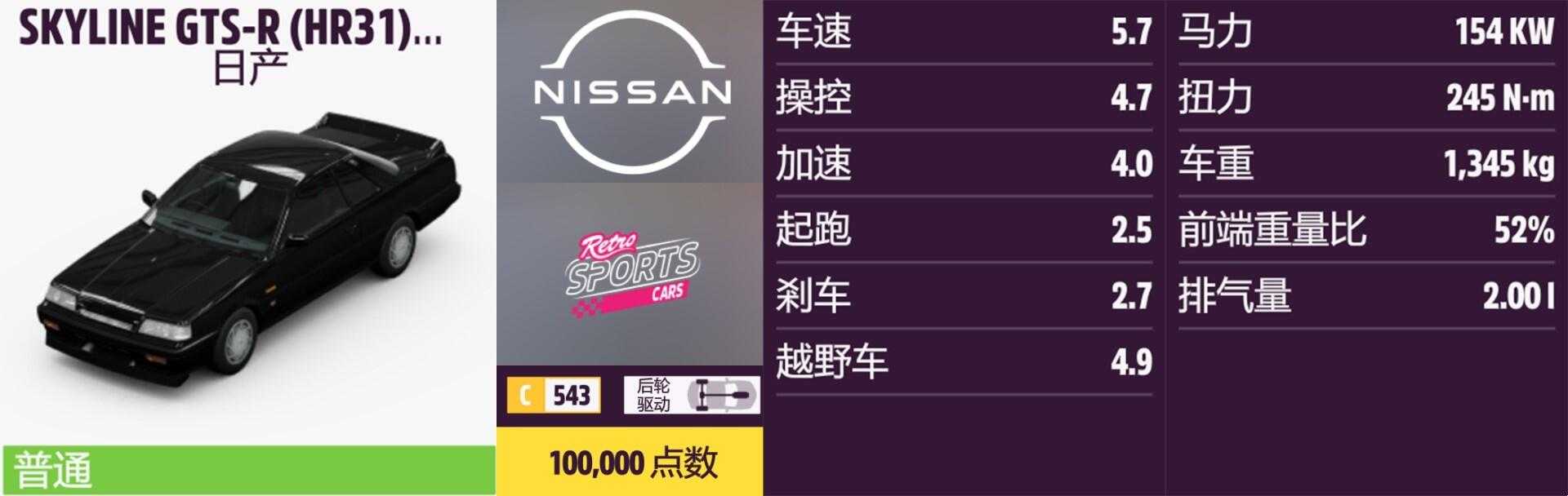 《极限竞速:地平线5》日产全车辆获取方法介绍