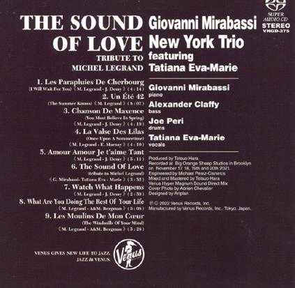 [VHGD375]纽约三重奏-爱之声GiovanniMirabassiNewYorkTrio-TheSoundOfLove(2022)[SACDISO