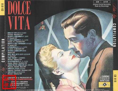 时尚舞曲《Dolce.Vita.Compilation.》2CD[正版CD低速原抓WAV+CUE]