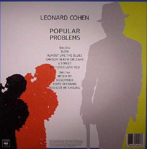 加拿大灵魂歌者LeonardCohen(莱昂纳德·科恩)《PopularProblems》[24-96]FLAC