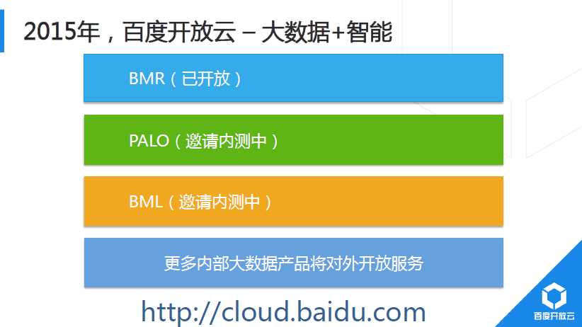 解析百度开放云分布式计算平台对大数据的处理