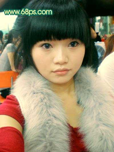 Photoshop 调出人物橙红色质感肤色