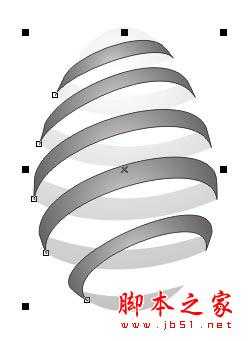 coreldraw绘制简单削皮效果的方法(图文教程)