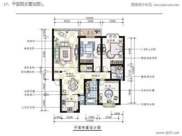 Coreldraw(CDR)设计制作室内装修彩色效果图实例教程