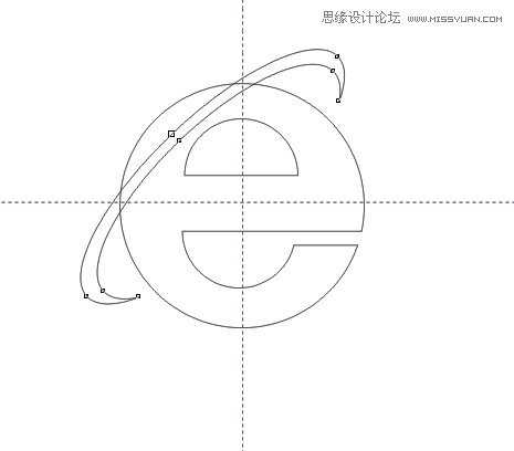 教你用CorelDRAW制作IE浏览器标志