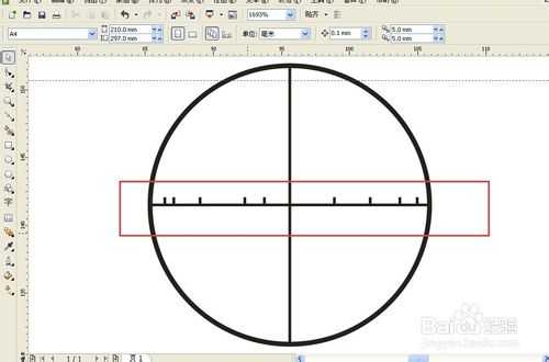 CorelDRAW作图时如何等距离分布多个线条或图形